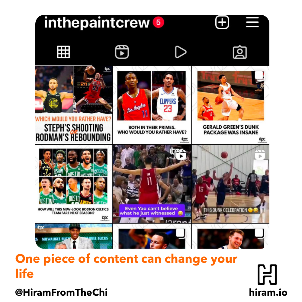 A collage of nine posts from InThePaintCrew's Instagram feed.